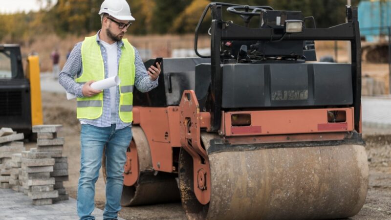 Zaawansowane prace modernizacyjne na odcinku drogi krajowej nr 65 prowadzone przez Unibep