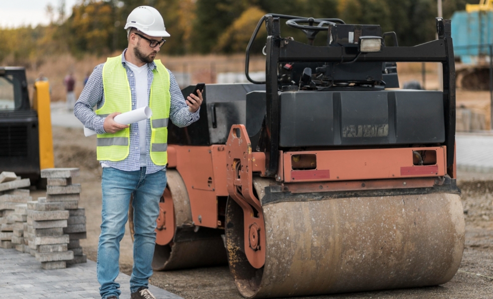 Zaawansowane prace modernizacyjne na odcinku drogi krajowej nr 65 prowadzone przez Unibep