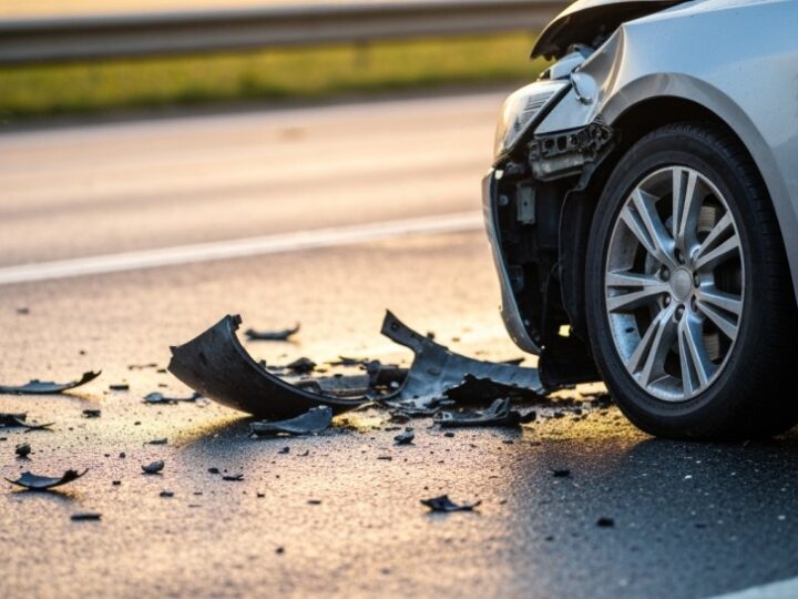 Groźne zderzenie lawety z cysterną na S61 w Ełku