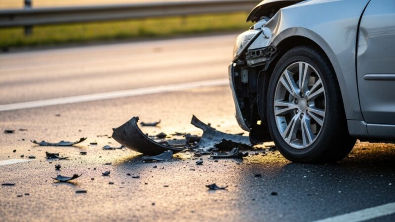 Groźne zderzenie lawety z cysterną na S61 w Ełku