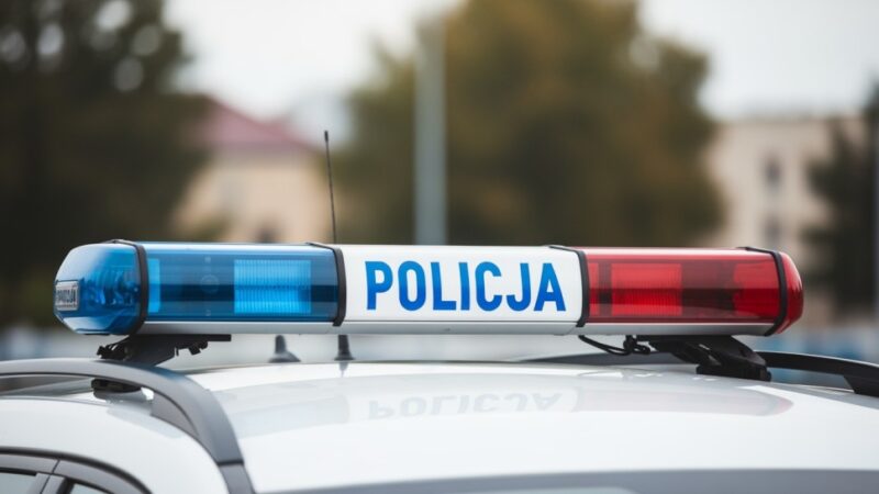 Impreza przerwana przez agresję: 22-latek zatrzymany za zniszczenie mienia w Ełku