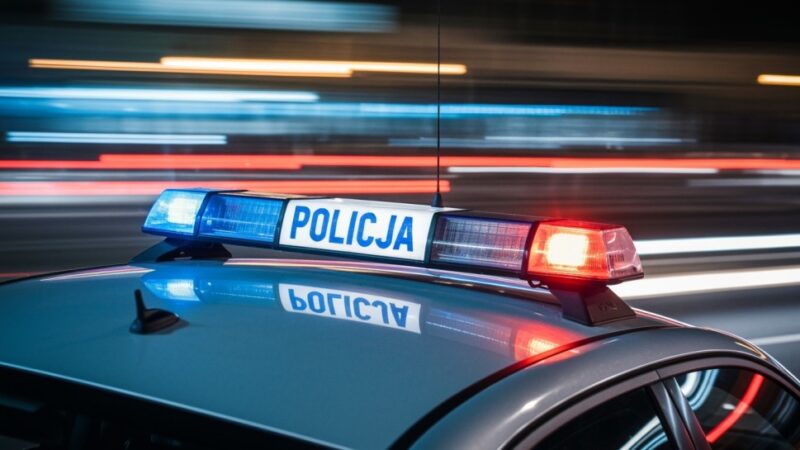 Zgubił klucz, ale trafił za kratki: niecodzienna interwencja policji w Ełku