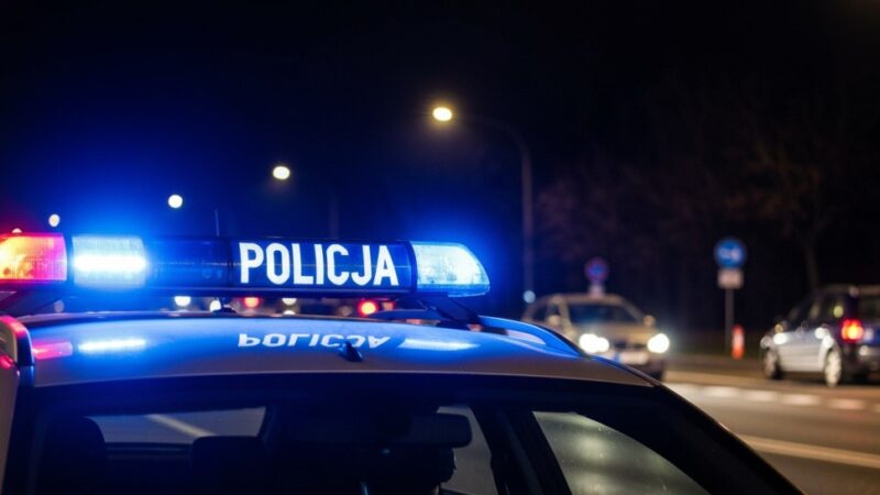Bezpieczny kierowca ciężarówki – jak działania policji poprawiają bezpieczeństwo na drogach S61