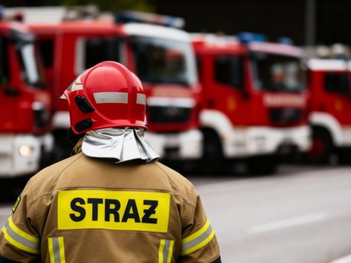 Nowy samochód ratowniczy dla OSP Nowa Wieś Ełcka – radosne powitanie!