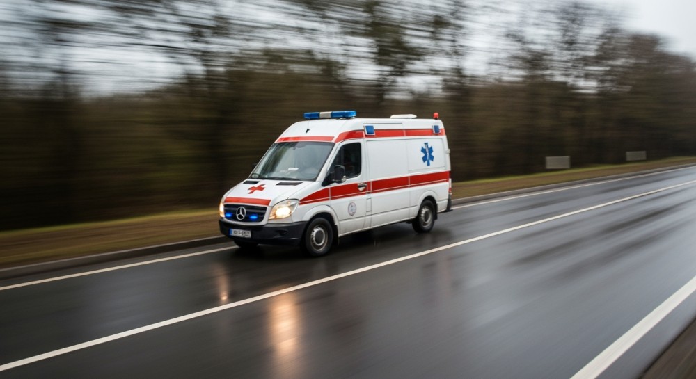 Policjanci z Ełku ratują kierowcę, który stracił przytomność za kierownicą