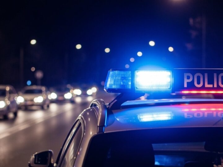 Pijany kierowca rozbił się o latarnię w Ełku