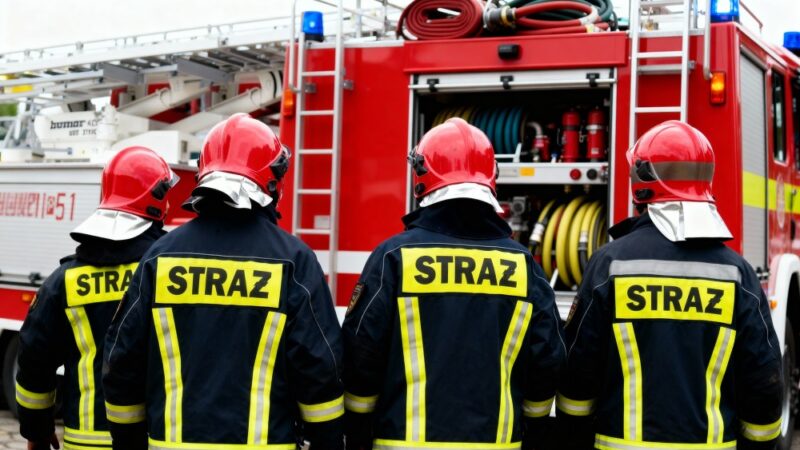 OSP KSRG Nowa Wieś Ełcka z nowym sprzętem dzięki dotacji Mikołaja!