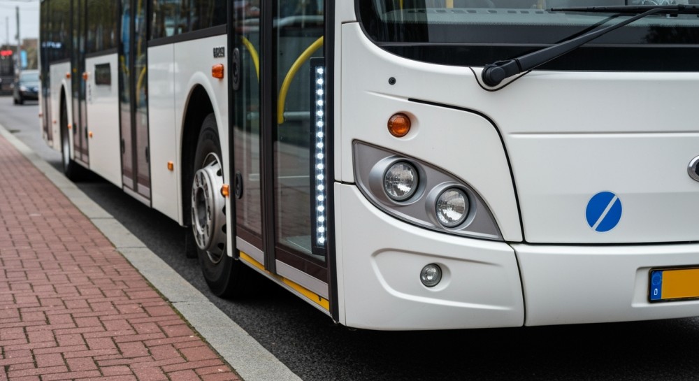 Nowa wiata przystankowa przy ul. Mickiewicza w Ełku