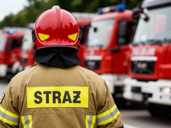 Świąteczne spotkanie opłatkowe strażaków w Ełku: tradycja i jedność w świątecznym klimacie