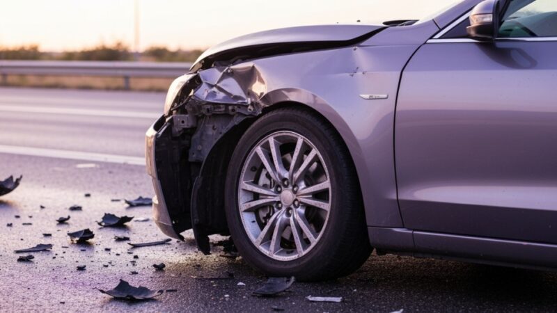 Poszukiwany kierowca spowodował kolizję w Ełku