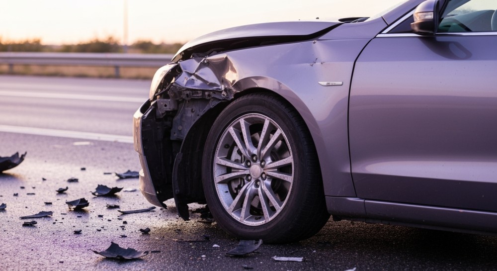 Poszukiwany kierowca spowodował kolizję w Ełku