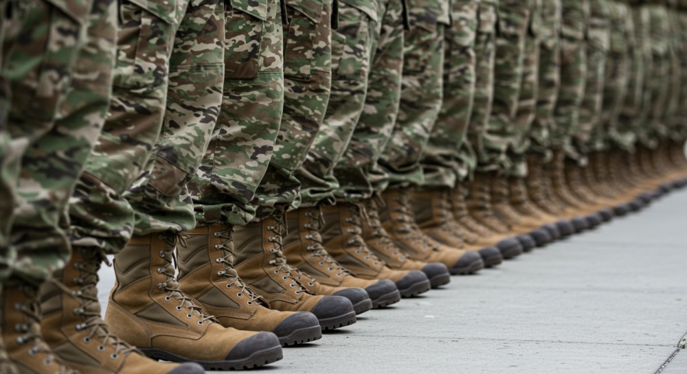 Ślubowanie kadetów w duchu patriotyzmu