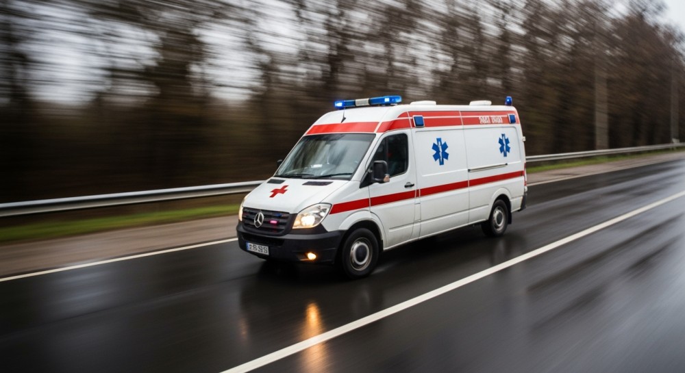 Taksówkarz uratował mężczyznę leżącego w śniegu w Ełku