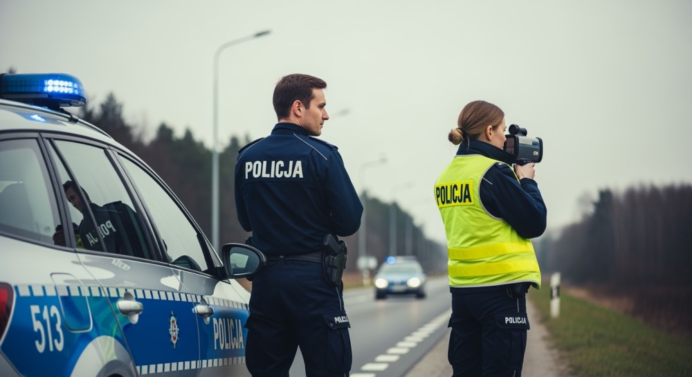 Pijany kierowca quada zatrzymany przez policję w Kętrzynie
