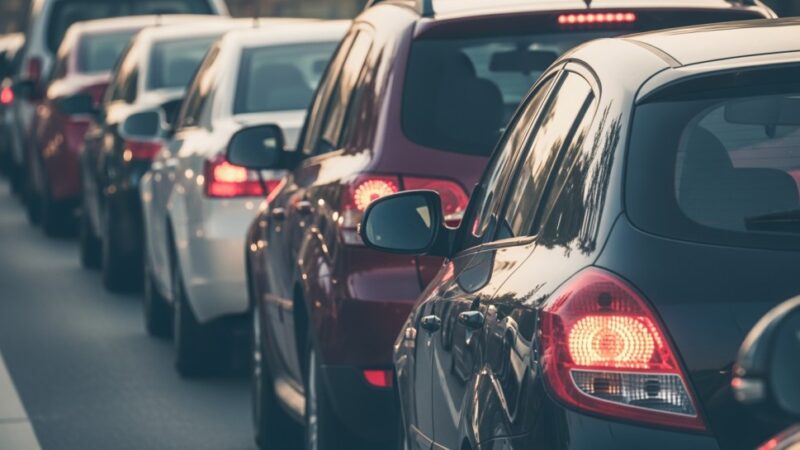 Sygnalizacja świetlna na skrzyżowaniu naprawiona po wypadku