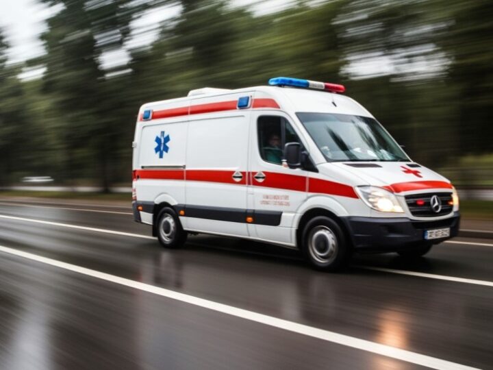 Strażacy przekazują czujki dymu i czadu mieszkańcom w potrzebie