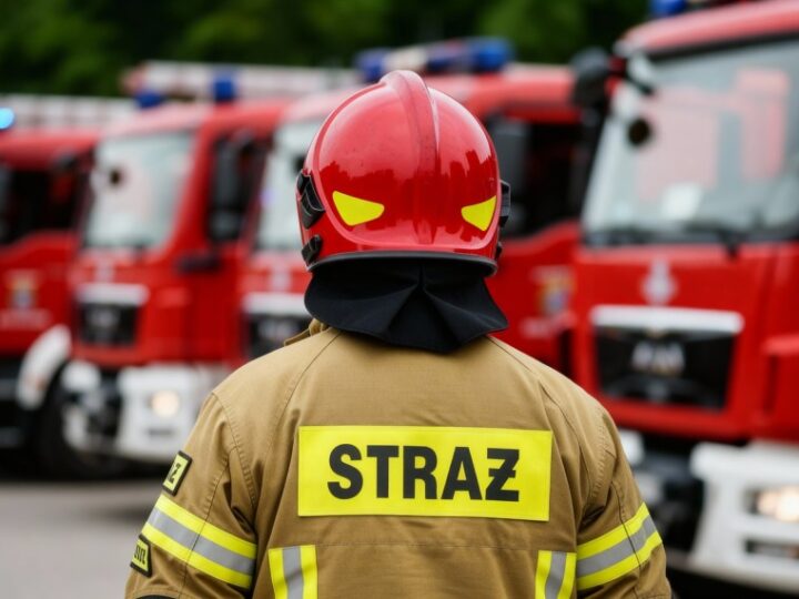 Przedszkolaki odkrywają tajniki pracy strażaków w Starych Juchach