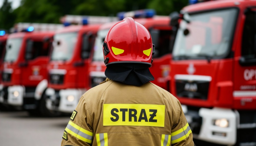 Przedszkolaki odkrywają tajniki pracy strażaków w Starych Juchach