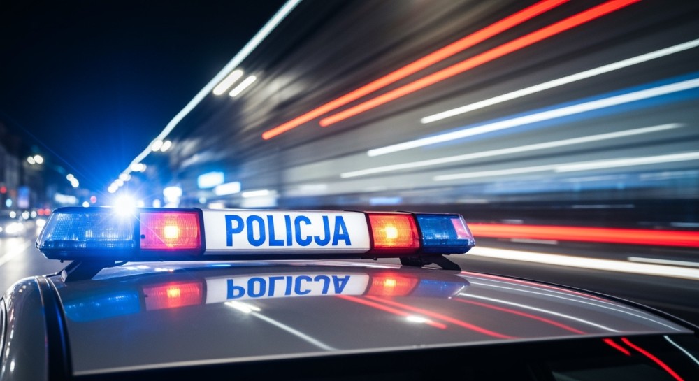 Agresywny mężczyzna zniszczył mienie i znieważył policjantów w Ełku