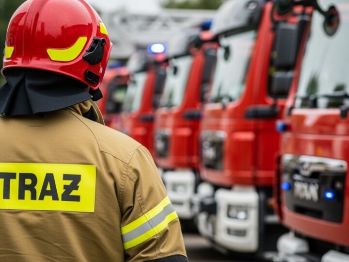 Wsparcie dla OSP KSRG Nowa Wieś Ełcka w walce z wichurami