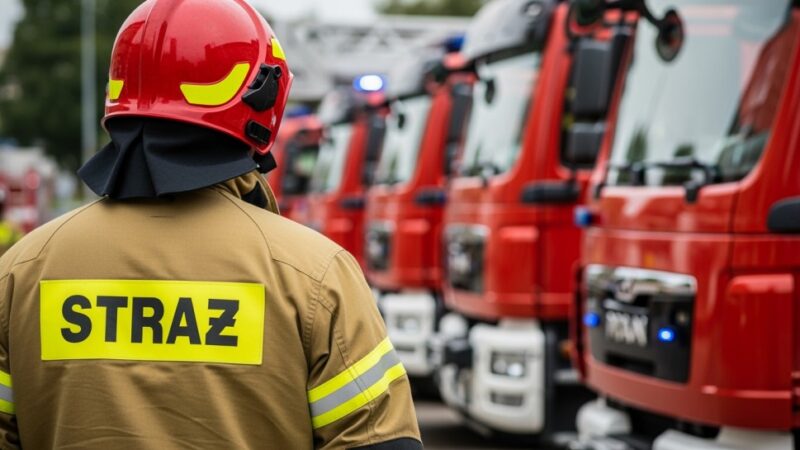 Wsparcie dla OSP KSRG Nowa Wieś Ełcka w walce z wichurami