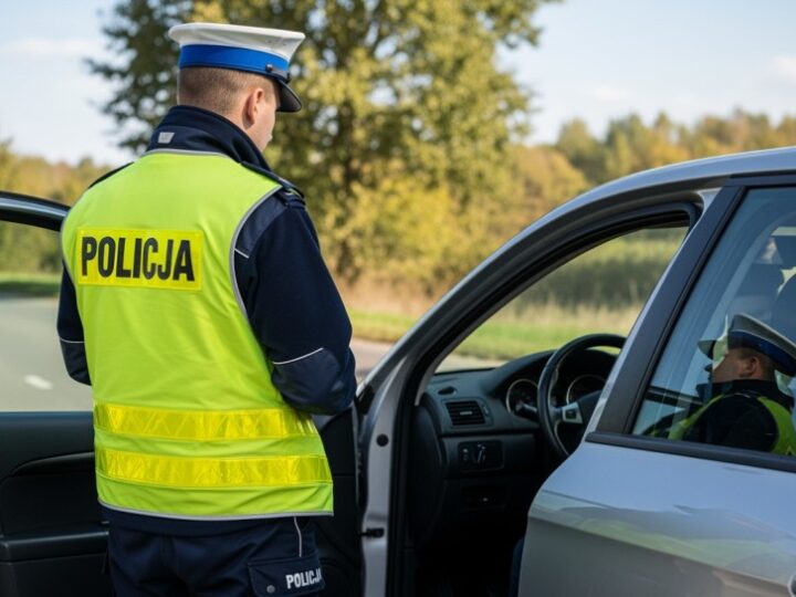 Kierowca z dożywotnim zakazem prowadzenia zatrzymany – grozi mu 5 lat więzienia