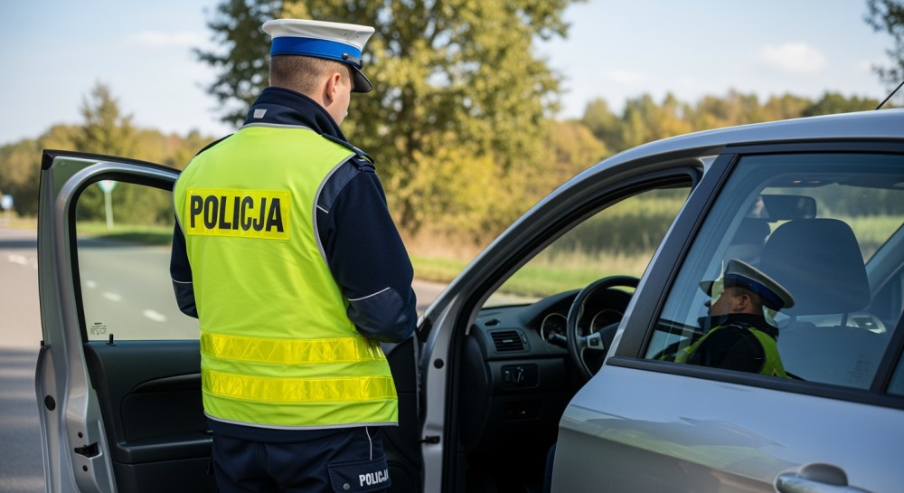 Kierowca z dożywotnim zakazem prowadzenia zatrzymany – grozi mu 5 lat więzienia