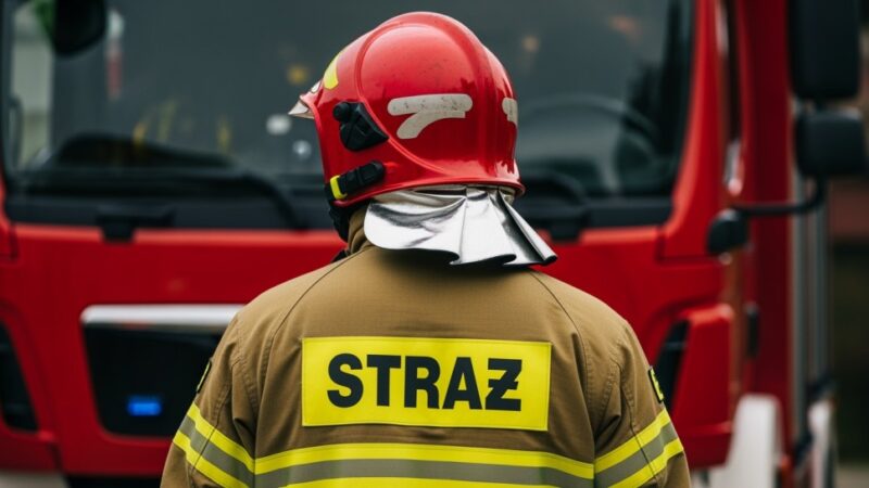 Były pracownik zatrzymany za podłożenie łatwopalnych pojemników w Elblągu