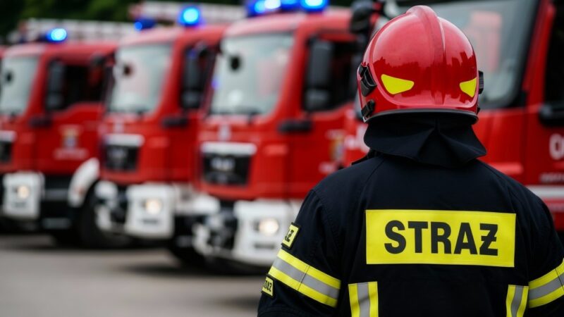 Młodzieżowe manewry ratownicze w Starych Juchach: rywalizacja i nauka w akcji