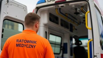 Olecko: policjant wyciągnął nastolatkę z jeziora
