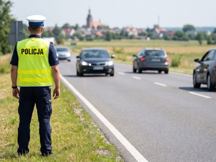 Nieprawidłowości w transporcie – kierowca ciężarówki zatrzymany za zagrożenie na drodze