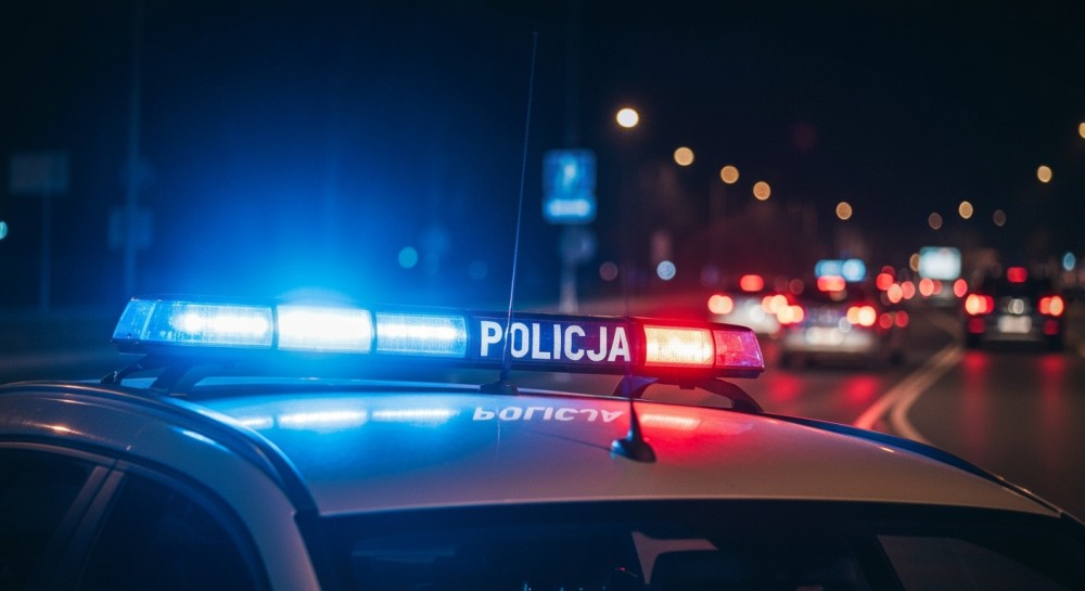 Mężczyzna wybił szybę w drzwiach balkonowych i trafił za kratki jako poszukiwany